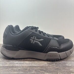 KURU Quantum 2 Women's 10.5 Wide Sneaker Jet Black/Slate Gray 2.0 Athletic Shoe